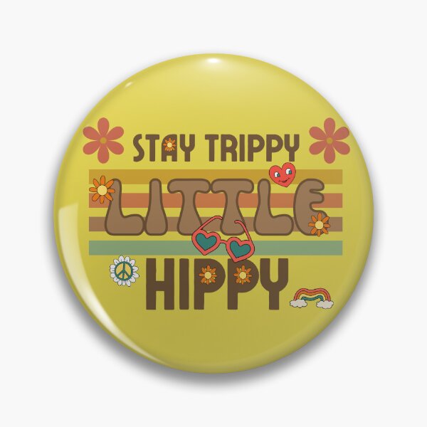 Item preview, Stray Trippy Little Hippy -  retro hippy, vintage hippie designed and sold by abeautifulife.