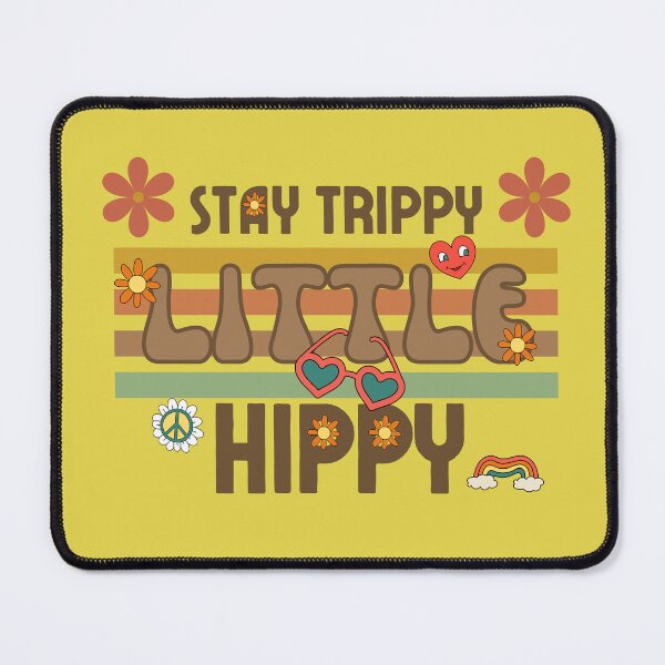 Item preview, Stray Trippy Little Hippy -  retro hippy, vintage hippie designed and sold by abeautifulife.