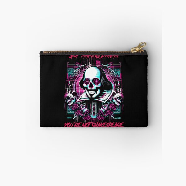 Item preview, Stop making drama you’re not Shakespeare - synthwave cyberpunk designed and sold by GlitchGrotesque.