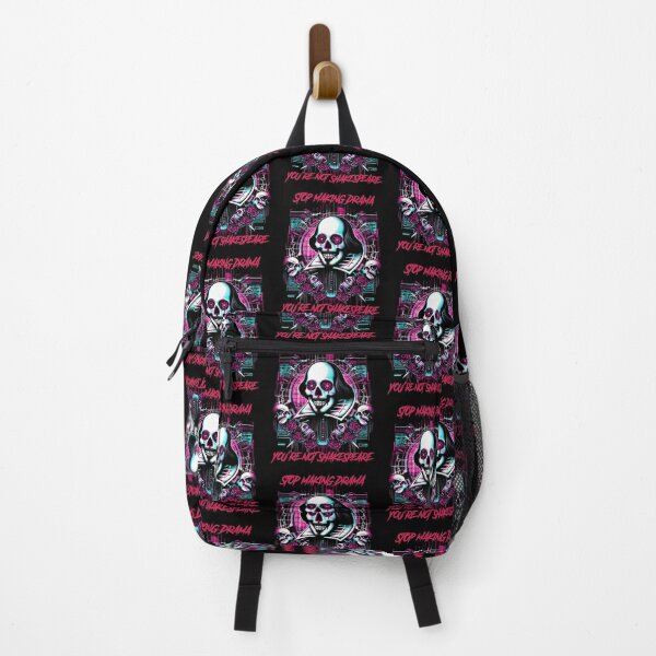 Item preview, Stop making drama you’re not Shakespeare - synthwave cyberpunk designed and sold by GlitchGrotesque.
