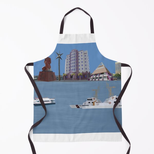 Item preview, View of Cataño by artist Calimon designed and sold by Calimon.