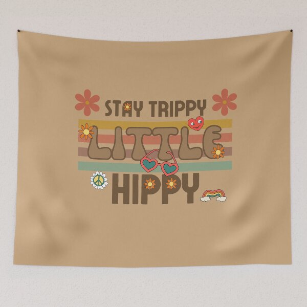 Item preview, Stray Trippy Little Hippy -  retro hippy, vintage hippie designed and sold by abeautifulife.