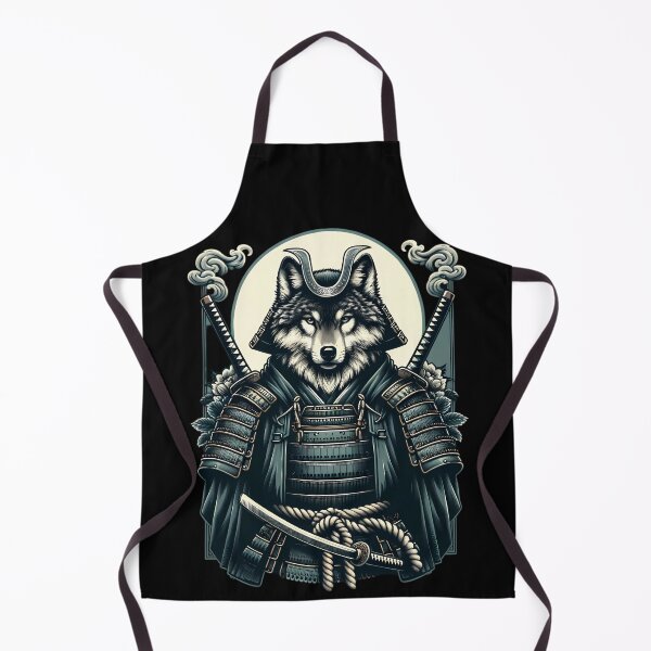 Item preview, Samurai wolf (Samurai collection) designed and sold by BrokeHustler.