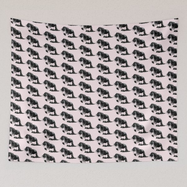 Item preview, Happy Friesian Horse Cartoon designed and sold by modartis.