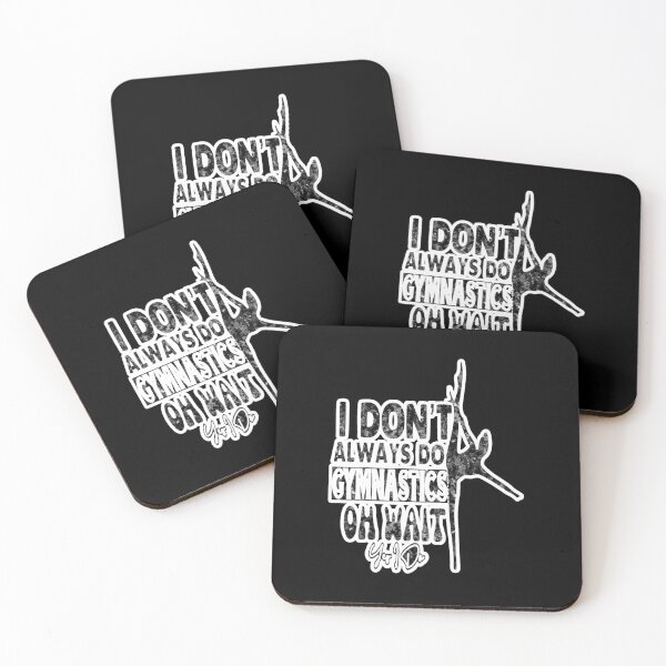 Item preview, i dont always do gymnastics oh wait yes i do: funny Gymnastics - gift for women - cute Gymnast / girls gymnastics gift  designed and sold by creativerooney.