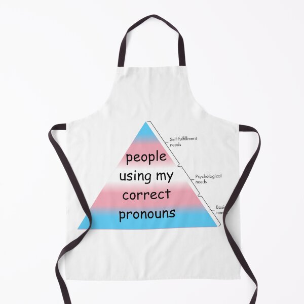 Item preview, Pronouns - Trans Hierarchy of Needs designed and sold by awwwwww.