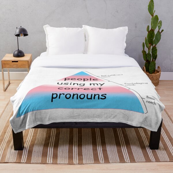 Item preview, Pronouns - Trans Hierarchy of Needs designed and sold by awwwwww.