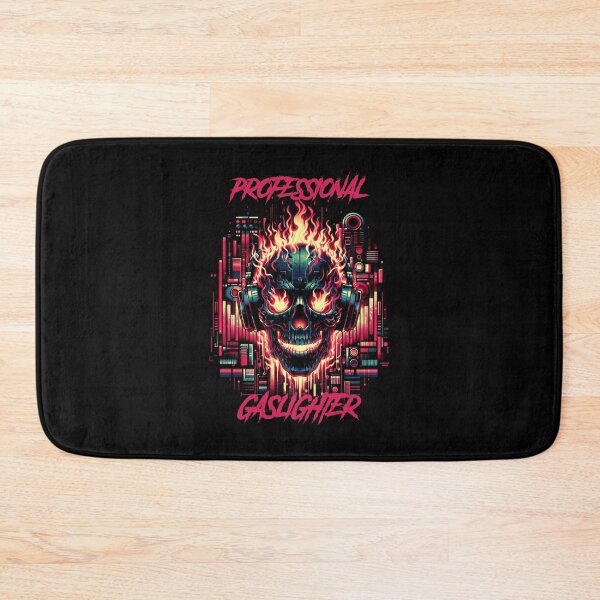 Item preview, Professional Gaslighter - synthwave cyberpunk designed and sold by GlitchGrotesque.