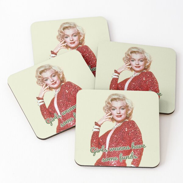 Item preview, Girls Wanna Have Some Funds - Marilyn Monroe Funny designed and sold by Vicky021.