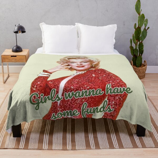 Item preview, Girls Wanna Have Some Funds - Marilyn Monroe Funny designed and sold by Vicky021.