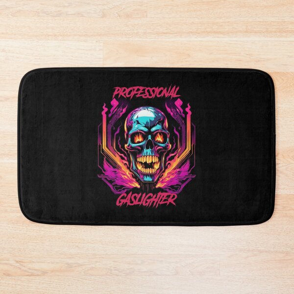 Item preview, Professional Gaslighter - synthwave cyberpunk designed and sold by GlitchGrotesque.