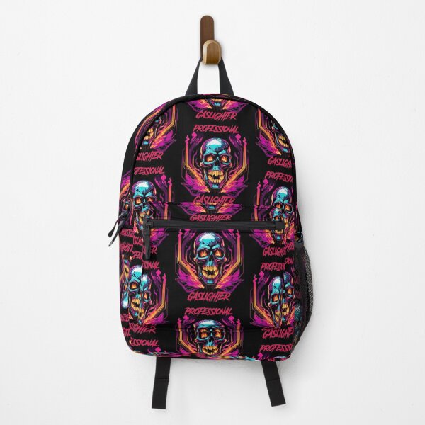 Item preview, Professional Gaslighter - synthwave cyberpunk designed and sold by GlitchGrotesque.