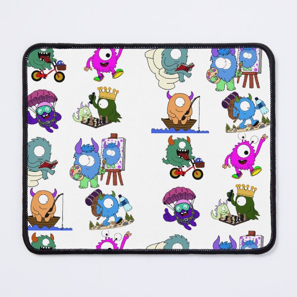 Item preview, Monsters doing people things designed and sold by MakinMonsters.