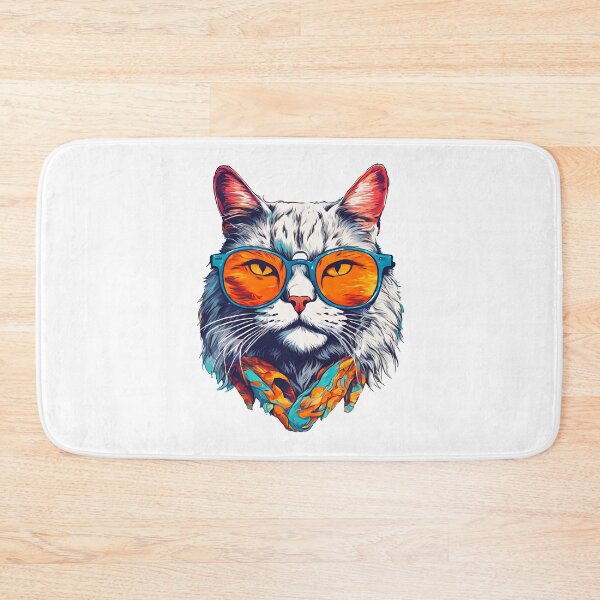 Item preview, Charming Cat in Glasses 3 designed and sold by Tom-Johnson.
