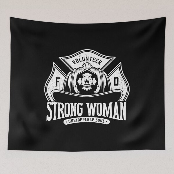 Item preview, Courage that Enlightens: Unbreakable Soul of a Strong Firefighter designed and sold by totoya.