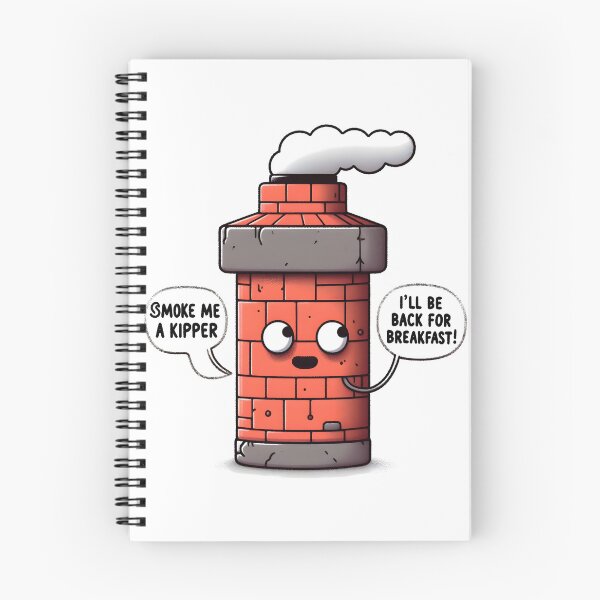Item preview, Smoke me a kipper, I'll be back for breakfast! designed and sold by Dungeon-Depot.