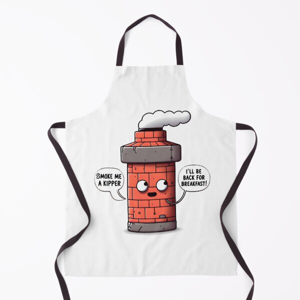 Item preview, Smoke me a kipper, I'll be back for breakfast! designed and sold by Dungeon-Depot.