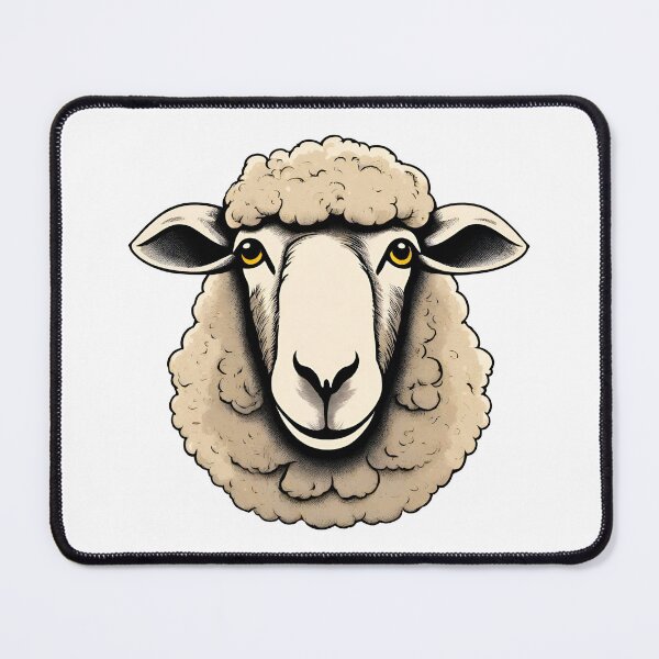 Item preview, Funny Sheep Face  designed and sold by Tom-Johnson.
