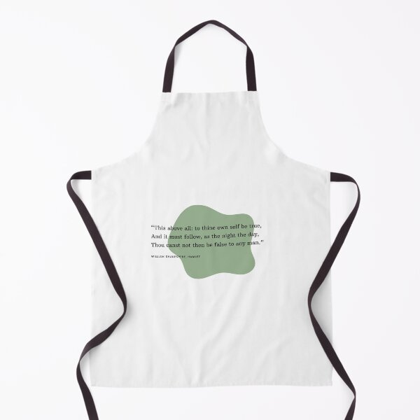 Item preview, Hamlet Quote- To Thine Own Self Be True designed and sold by prettykokopuff.