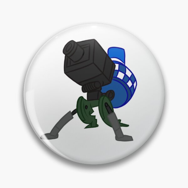 Item preview, Cute Mini Sentry Blue designed and sold by CogsyShop.