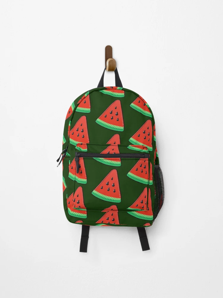 Thumbnail 1 of 3, Backpack, Watermelon designed and sold by Shells Designs.