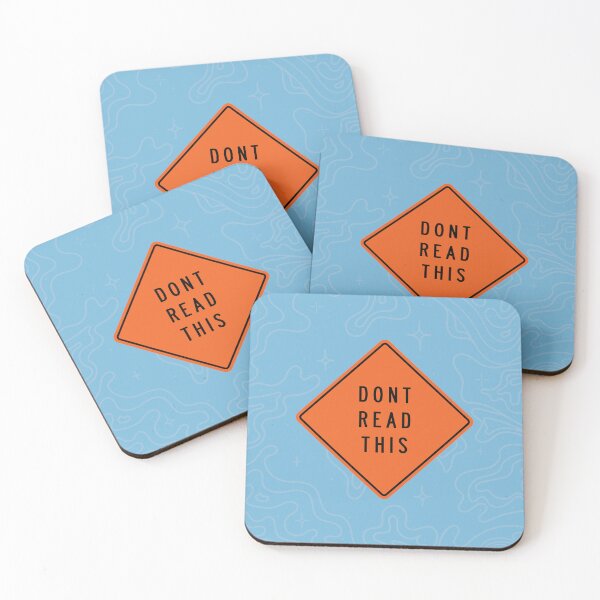 Item preview, Don't Read This designed and sold by this-is-a-sign.