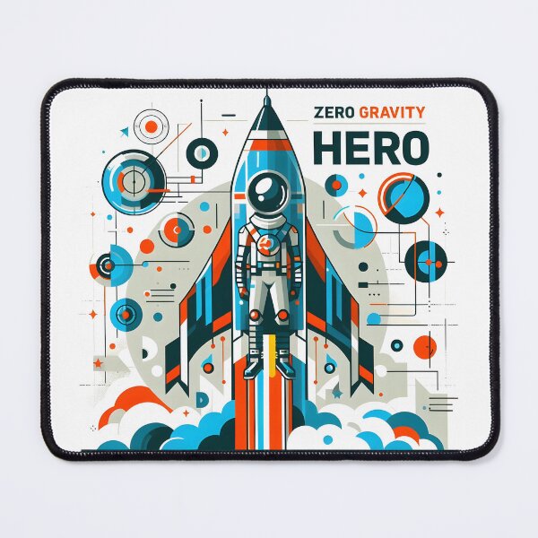 Item preview, Rocketship: Zero Gravity Hero designed and sold by Dungeon-Depot.