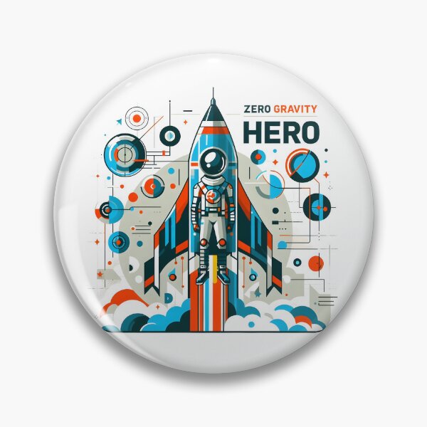 Item preview, Rocketship: Zero Gravity Hero designed and sold by Dungeon-Depot.