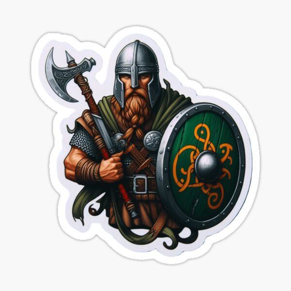 Item preview, Warrior Ax Celts Vikings - Warrior Design designed and sold by MPAlex.