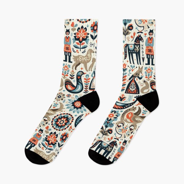 Item preview, Illustrative , Dutch Folk Art Inspired Design designed and sold by GPrint001.