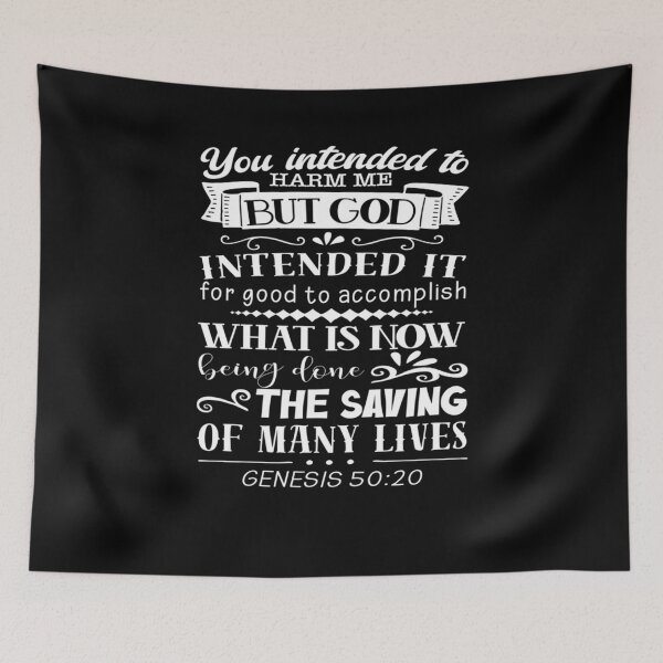 Item preview, Genesis 50 20 God Intended It For Good To Accomplish designed and sold by taaddison50.