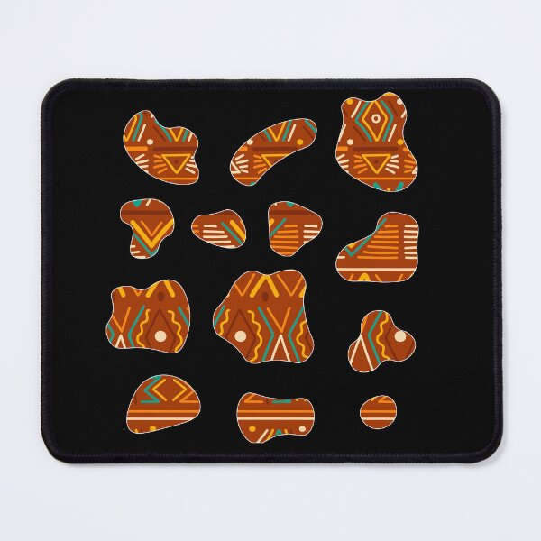 Item preview, Abstract Shapes with African Pattern designed and sold by Logiamerch.