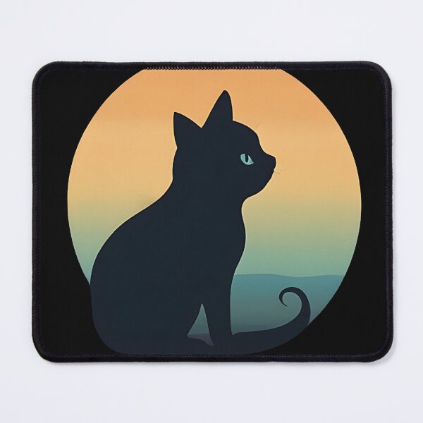 Item preview, black cat and sky designed and sold by KiraChie.