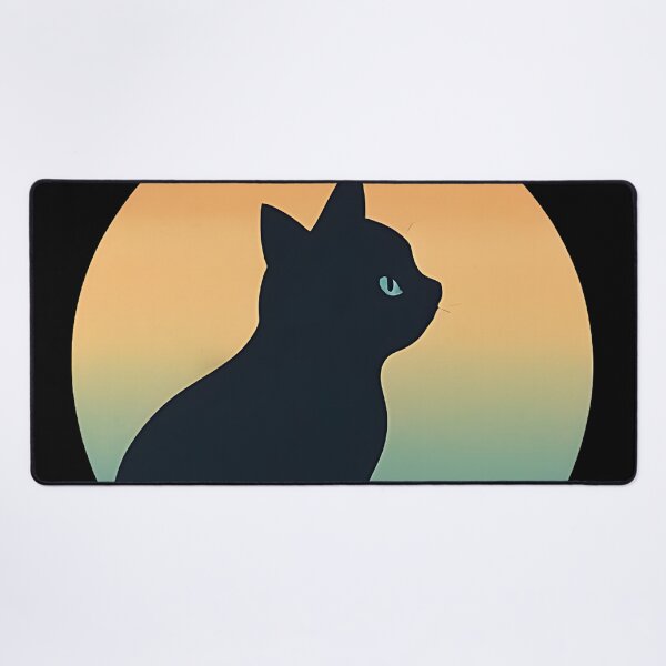 Item preview, black cat and sky designed and sold by KiraChie.