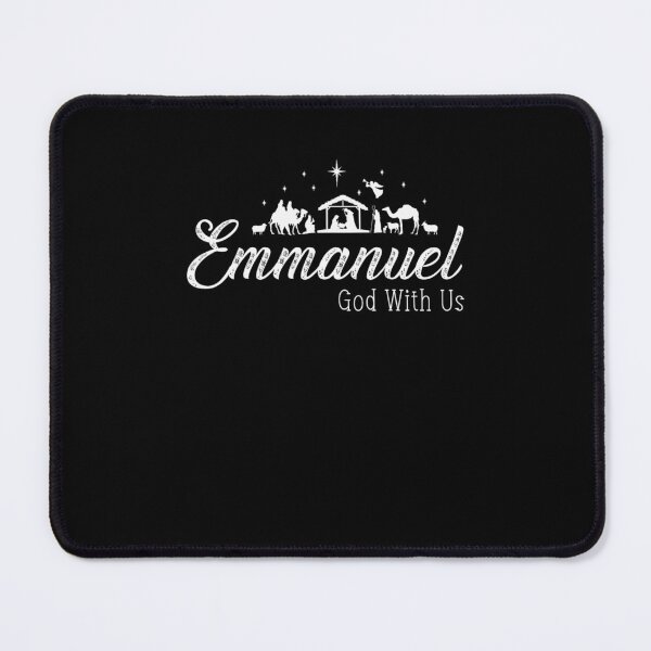 Item preview, Emmanuel God With Us Nativity Scenes Christmas Christian designed and sold by taaddison50.