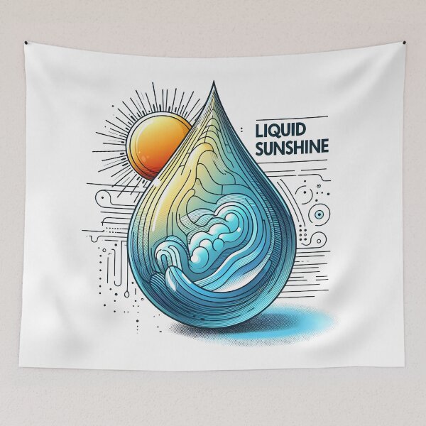 Item preview, Raindrop: Liquid Sunshine designed and sold by Dungeon-Depot.