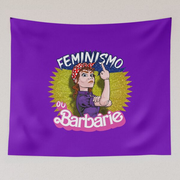 Item preview, Feminism or Barbarism (PT) designed and sold by DaltonicSociety.