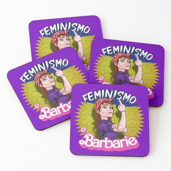 Item preview, Feminism or Barbarism (ESP) designed and sold by DaltonicSociety.