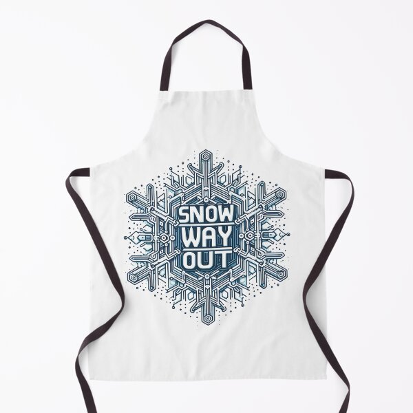 Item preview, Snowflake: Snow Way Out designed and sold by Dungeon-Depot.