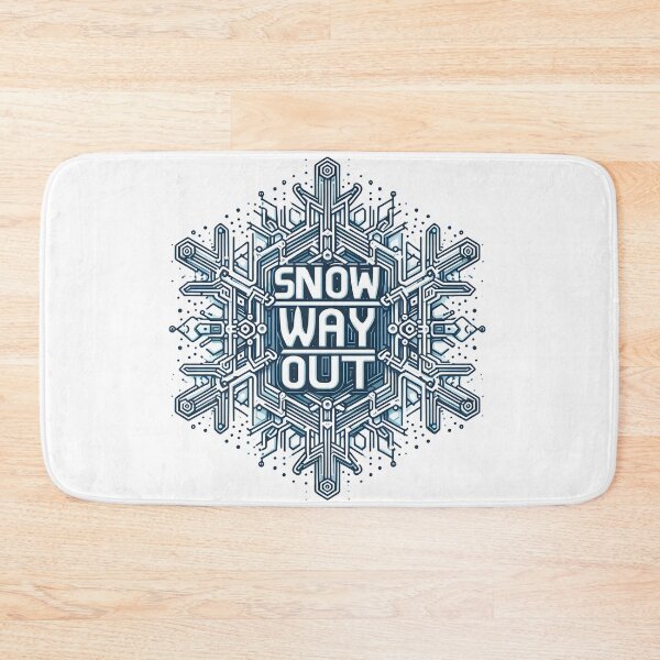Item preview, Snowflake: Snow Way Out designed and sold by Dungeon-Depot.