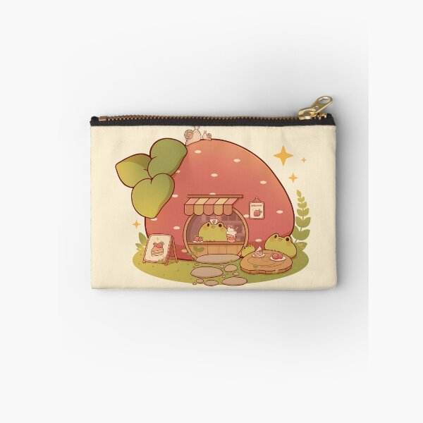 Item preview, Strawberry bakery shop with frogs designed and sold by Rihnlin.