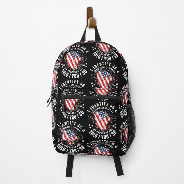 Item preview, I Identify Conspiracy Theorist Funny Patriot Gift designed and sold by Jungle Hub.