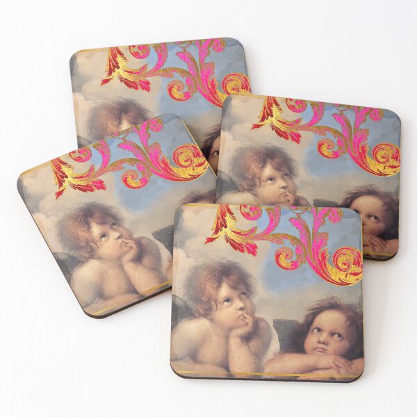Item preview, Angels, Painting by Raphael Sanzio, with his Signature (ACCI)  designed and sold by VanyssaGraphics.