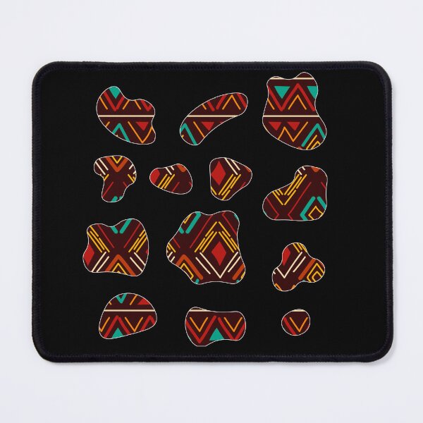 Item preview, Abstract Shapes with African Pattern designed and sold by Logiamerch.