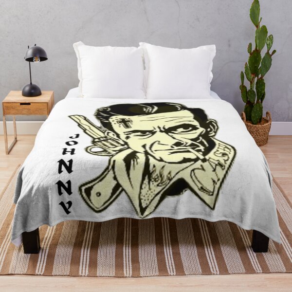 Item preview, Johnny Cash Portrait designed and sold by Vicky021.
