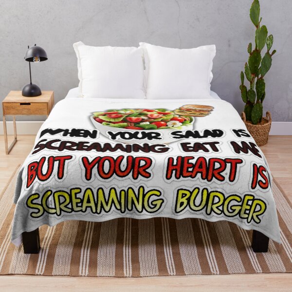 Item preview, Salad vs. Burger Dilemma: The Heart's Hunger Games Meme designed and sold by PING 999 STUDIO.