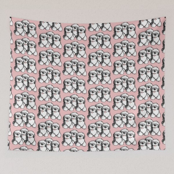 Item preview, Cute Old English Sheepdogs designed and sold by modartis.