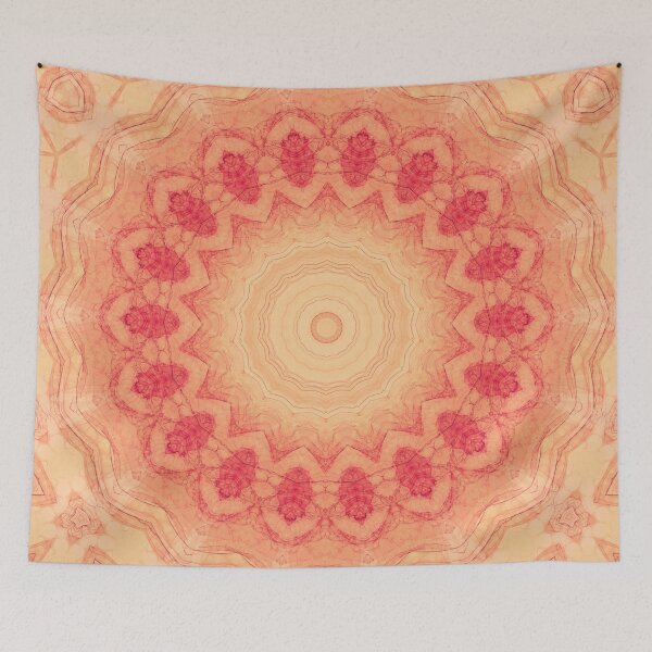 Item preview, Sandy Peach Mandala designed and sold by Richards-Art.
