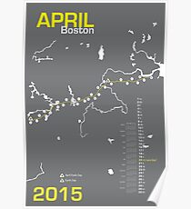 Boston Marathon 2015 Poster