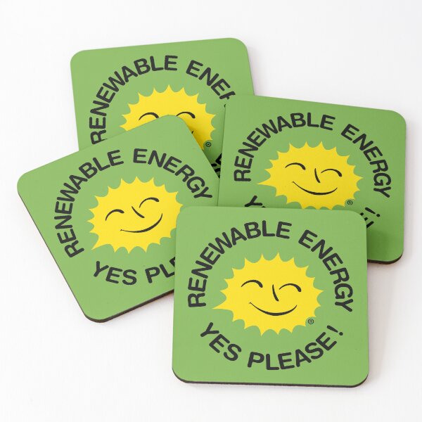 Item preview, Smiling Sun: Renewable Energy, Yes Please! designed and sold by Jarren Nylund.